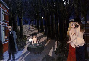 Silent Night — Paul Delvaux
