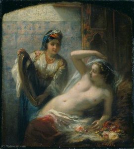 An Odalisque — Charles Louis Müller