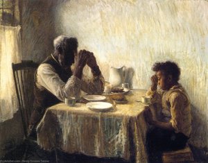 The Thankful Poor — Henry Ossawa Tanner