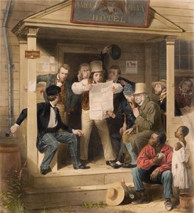 Mexican News — Richard Caton Woodville, Romanticism
