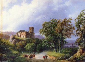 The ruined castle