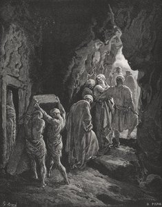 The Burial Of Sarah, Illustration From Dore's 'the Holy Bible' — Paul Gustave Doré, Romantic Realism
