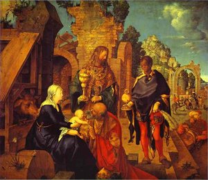 The Adoration Of The Magi — Albrecht Dürer