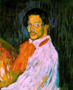 Self-portrait (9) — Pablo Picasso