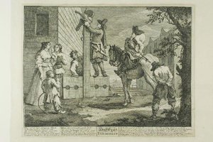Hudibras Triumphant, Plate Four From Hudibras — William Hogarth