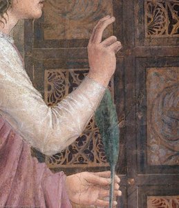 10. Annunciation (detail) — Piero Della Francesca, Early Renaissance