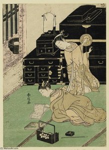 Two Women — Suzuki Harunobu