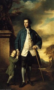 Edward Morant And His Son John — Sir Joshua Reynolds