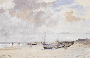 The Beach At Kessingland — Edward Seago