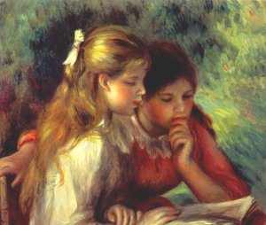 The Reading — Pierre-auguste Renoir