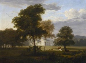 Saltram From The South West — Philip Hutchins Rogers, Romanticism