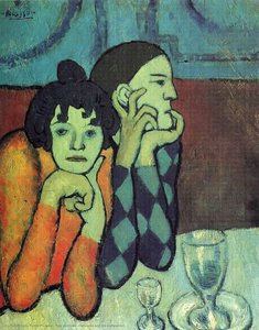 Two Acrobats (harlequin And His Companion) — Pablo Picasso