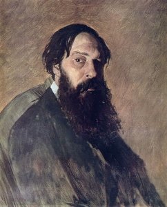 Portrait Of The Painter Alexey Savrasov — Vasily Grigoryevich Perov