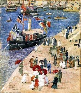Riva San Biagio, Venice — Maurice Brazil Prendergast