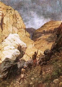 Jonathan Defying The Outposts Of The Philistines — William Brassey Hole, Romanticism