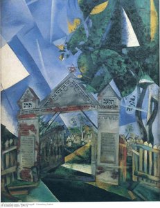Cemetery Gates — Marc Chagall, Cubism Cubism