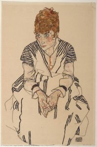 Portrait Of The Artist — Egon Schiele, Expressionist Movement
