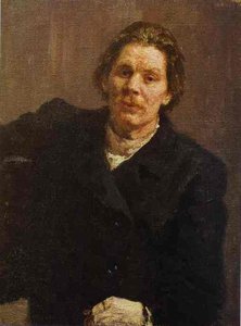 Portrait Of Maxim Gorky. — Ilya Yefimovich Repin