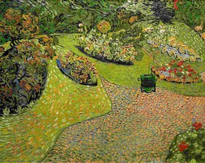 Garden In Auvers — Vincent Willem Van Gogh