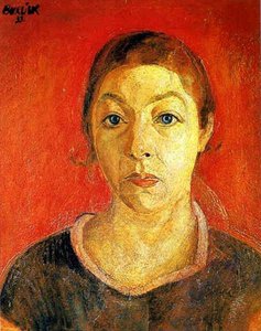 Portrait Of Marusia — David Davidovich Burliuk, Realism
