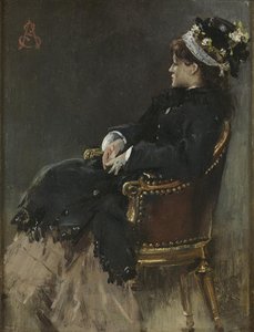 Portrait De Femme — Alfred Stevens