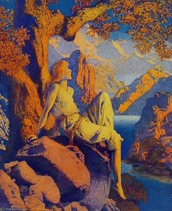 Night Is Fled — Maxfield Parrish
