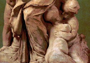 Charity With Four Children (detail) — Gian Lorenzo Bernini