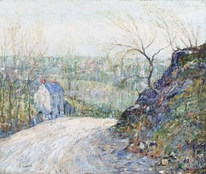 Suburban Road — Ernest Lawson