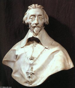 Bust Of Cardinal Armand De Richelieu — Gian Lorenzo Bernini