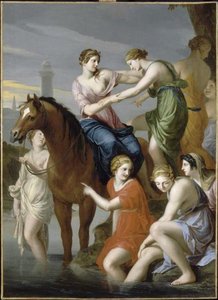 Clelie Passant Le Tibre — Jacques De Stella