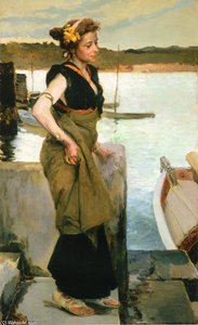 Waiting — Joaquín Sorolla Y Bastida, Realism