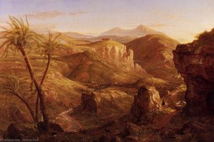 The Vale And Temple Of Segeste, Sicily — Thomas Cole