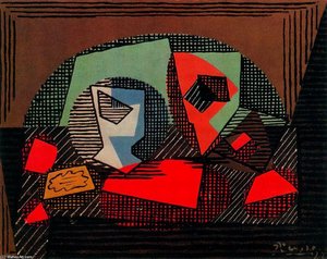 Paquete De Tabaco Y Copa — Pablo Picasso