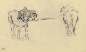 Study — Camille Pissarro, Impressionism