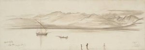 Opposite Calvi — Edward Lear