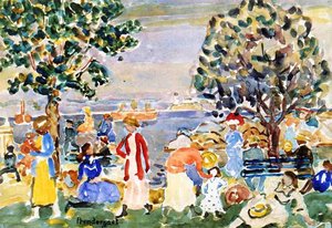 Salem Harbor No. 1 — Maurice Brazil Prendergast