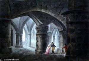 Tourists visiting the tomb of Henri de La Tour