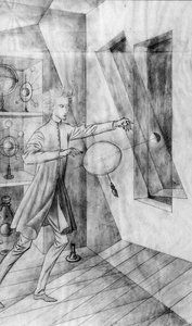 Phenomenom Of Weightlessness 1 — Remedios Varo