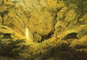 Old Heroes' Graves — Caspar David Friedrich, German Romanticism