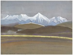 Ak-tagh. Lenin's Mountain. — Nicholas Roerich, Roerich Revival
