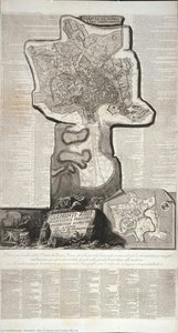 Plan Of Rome And Campo Marzio — Giovanni Battista Piranesi