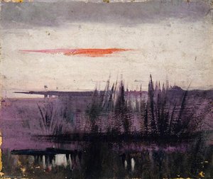 The Sky Simulated By White Flamingoes Study For Book, Concealing Coloration In The Animal Kingdom — Abbott Handerson Thayer