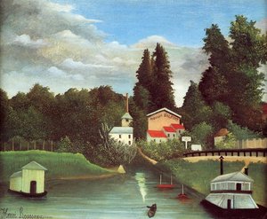 The Mill At Alfort — Henri Julien Félix Rousseau (le Douanier)