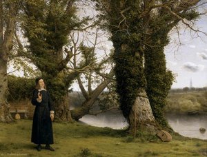 George Herbert At Bemerton, Salisbury — William Dyce