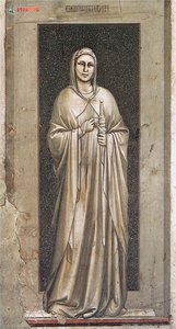 No. 42 The Seven Virtues: Temperance — Giotto Di Bondone, Early Renaissance