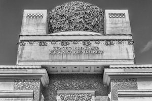Building. Secession Building in Vienna, Austria