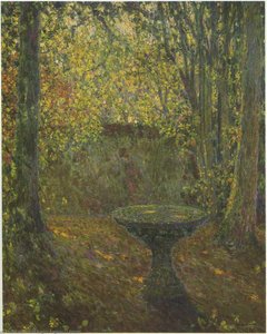Table Among The Trees — Henri Le Sidaner