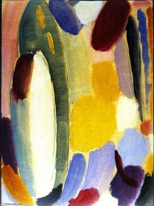 Variation: Mass In White — Alexej Von Jawlensky, Expressionism