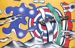 The Plane In The Sky — Fernand Léger, Surrealist Style