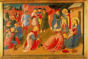 Adoration Of The Magi 3 — Fra Angelico, Renaissance Humanism